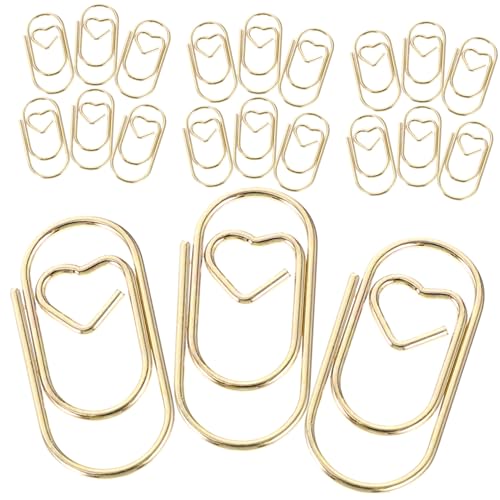 LOLIPPYY 100 Stück Teiliges Mini Metallklammern für Büro und Basteln Stabile Formbeständige Büroklammern Vielseitig Einsetzbar als Lesezeichen für Fotos Dokumente und Karten Einfache LOLIPPYY 100 Stück Teiliges Mini Metallklammern für Büro und Basteln Stabile Formbeständige Büroklammern Vielseitig Einsetzbar als Lesezeichen für Fotos Dokumente und Karten Einfache von LOLIPPYY