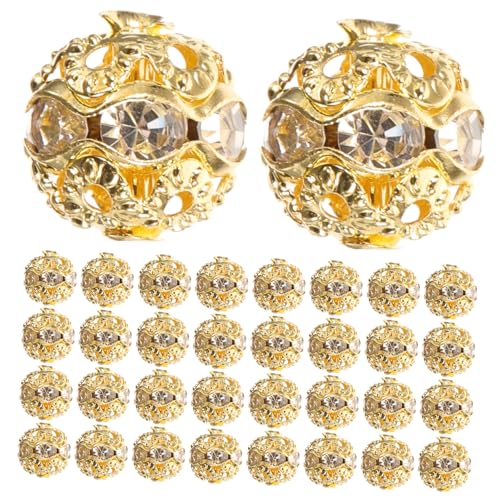 LOLIPPYY 100 Stück Teiliges Strass Abstandshalter Perlen für Schmuckherstellung Lose Schmuckperlen mit Funkelnden Kristallen für Armbänder Halsketten DIY Bastelzubehör LOLIPPYY 100 Stück Teiliges Strass Abstandshalter Perlen für Schmuckherstellung Lose Schmuckperlen mit Funkelnden Kristallen für Armbänder Halsketten DIY Bastelzubehör von LOLIPPYY