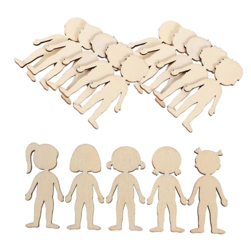 LOLIPPYY 100 Stück Teiliges Unbehandelte Holzfiguren Jungen Mädchen Bastelrohlinge DIY Kreativ Holzscheiben für Motorik und Kreativität Basteln Ab Jahren LOLIPPYY 100 Stück Teiliges Unbehandelte Holzfiguren Jungen Mädchen Bastelrohlinge DIY Kreativ Holzscheiben für Motorik und Kreativität Basteln Ab Jahren von LOLIPPYY