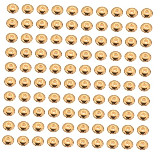 LOLIPPYY 1000 Stück runde Abstandsperlen Abstandshalter Schmuckzwischenstücke für Halsketten Loch schmuck herstellen halskette selber machen Perlen zur Herstellung von Armbändern Legierung LOLIPPYY 1000 Stück runde Abstandsperlen Abstandshalter Schmuckzwischenstücke für Halsketten Loch schmuck herstellen halskette selber machen Perlen zur Herstellung von Armbändern Legierung von LOLIPPYY