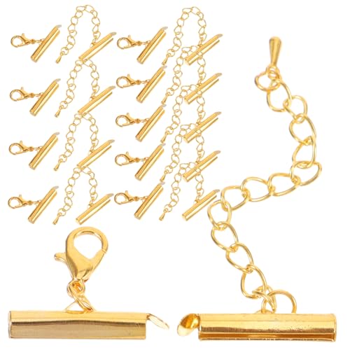 LOLIPPYY 10Sätze Teiliges Schieberverschluss für DIY Schmuck Rohrschiebeverschluss Einfach zu Verwendendes Schmuckzubehör für Bastelprojekte Vielseitig Einsetzbar LOLIPPYY 10Sätze Teiliges Schieberverschluss für DIY Schmuck Rohrschiebeverschluss Einfach zu Verwendendes Schmuckzubehör für Bastelprojekte Vielseitig Einsetzbar von LOLIPPYY