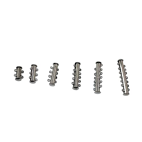 LOLIPPYY 10Stücke Teiliges Schmuckverschlüsse Metall Multifunktionale Perlenverschluss Connectoren für Armband und Halskettenherstellung für DIY Schmuckprojekte von LOLIPPYY