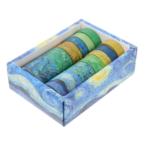 LOLIPPYY 12 Rollen Buntes Washi Tape Zartes Scrapbook Zubehör Leicht Abreißbar Vielseitig für Tagebücher Geschenkverpackungen und DIY Bastelprojekte Kreative Klebebänder für Notizbücher LOLIPPYY 12 Rollen Buntes Washi Tape Zartes Scrapbook Zubehör Leicht Abreißbar Vielseitig für Tagebücher Geschenkverpackungen und DIY Bastelprojekte Kreative Klebebänder für Notizbücher von LOLIPPYY