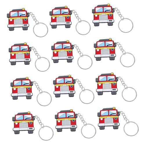 LOLIPPYY 12 Stück Feuerwehrauto-schlüsselanhänger, Schmuck Zur Anerkennung Des Feuerwehrmanns, Feuerwehrauto-schlüsselanhänger, Gastgeschenke, Partydekoration Zum Thema Feuerwehrmann Für LOLIPPYY 12 Stück Feuerwehrauto-schlüsselanhänger, Schmuck Zur Anerkennung Des Feuerwehrmanns, Feuerwehrauto-schlüsselanhänger, Gastgeschenke, Partydekoration Zum Thema Feuerwehrmann Für von LOLIPPYY