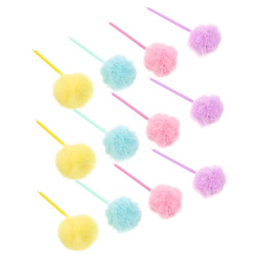 LOLIPPYY 12 Stück Plüschstift Dekorative Schreibstifte Schreiben von Stiften flauschiger Kugelschreiber flauschiger Stift Plüsch-Kugelschreiber Dekorative Schreibwarenstift LOLIPPYY 12 Stück Plüschstift Dekorative Schreibstifte Schreiben von Stiften flauschiger Kugelschreiber flauschiger Stift Plüsch-Kugelschreiber Dekorative Schreibwarenstift von LOLIPPYY