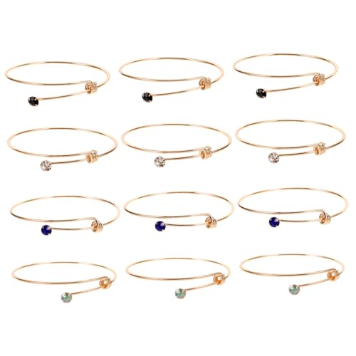 LOLIPPYY 12 Stück Teiliges DIY Verstellbares Drahtarmband aus Expandierbarem Eisen Individuell Anpassbar für Damen und Herren Komfortabler Schmuck mit Glatter Oberfläche zum LOLIPPYY 12 Stück Teiliges DIY Verstellbares Drahtarmband aus Expandierbarem Eisen Individuell Anpassbar für Damen und Herren Komfortabler Schmuck mit Glatter Oberfläche zum von LOLIPPYY