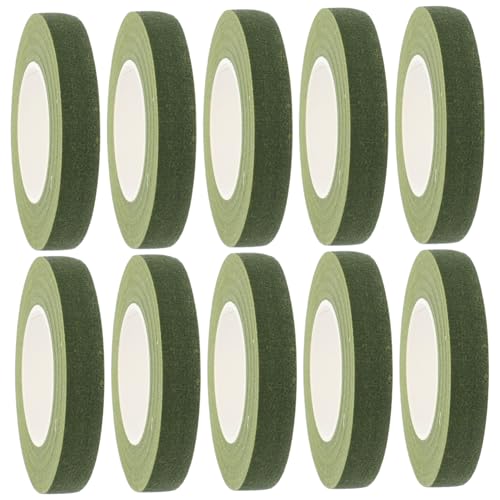 LOLIPPYY 12 Stück Teiliges Floristenband Breit Elastisches Blumenstiel-klebeband für Frische und Künstliche Sträuße Vielseitig Verwendbar für Blumenarrangements Bastelprojekte und von LOLIPPYY
