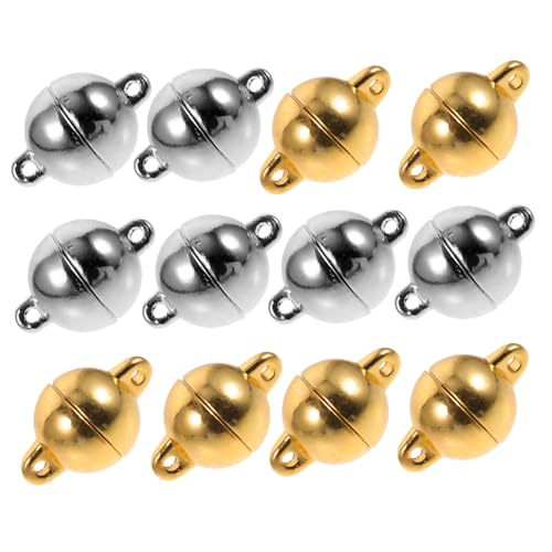 LOLIPPYY 12 Stück Teiliges Magnetische Schmuckverschlüsse Langlebige Magnetverschlüsse für Armbänder und Halsketten Einfache Installation für DIY Schmuckherstellung und Geschenkideen LOLIPPYY 12 Stück Teiliges Magnetische Schmuckverschlüsse Langlebige Magnetverschlüsse für Armbänder und Halsketten Einfache Installation für DIY Schmuckherstellung und Geschenkideen von LOLIPPYY