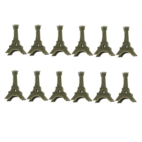 LOLIPPYY 12 Stück Teiliges Metall Memo Clips im Eiffelturm Design Kreative Tischkartenhalter für Fotos Notizen Platzkarten Wiederverwendbar Eleganter Schreibtischhalter für Hochzeit LOLIPPYY 12 Stück Teiliges Metall Memo Clips im Eiffelturm Design Kreative Tischkartenhalter für Fotos Notizen Platzkarten Wiederverwendbar Eleganter Schreibtischhalter für Hochzeit von LOLIPPYY