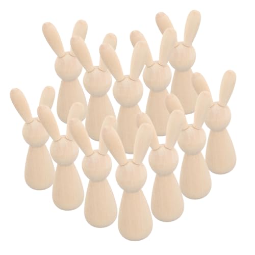 LOLIPPYY 12 Stück Teiliges Mini Holzhasen zum Basteln Naturbelassene DIY Holzfiguren Glatte Kanten Kompakte Osterdekoration für Zuhause und Partytisch Kreative Bastelideen LOLIPPYY 12 Stück Teiliges Mini Holzhasen zum Basteln Naturbelassene DIY Holzfiguren Glatte Kanten Kompakte Osterdekoration für Zuhause und Partytisch Kreative Bastelideen von LOLIPPYY