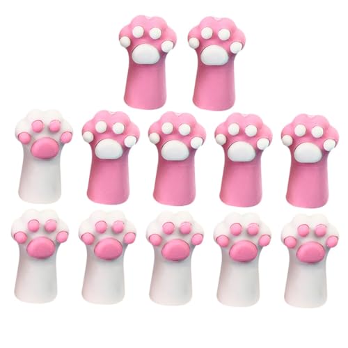 LOLIPPYY 12 Stück Teiliges Radiergummi Katzenpfotenform Kreative Schulradierer Cartoon Radiergummis für Schüler Geschenk Mitgebsel Tiermotiv Briefpapier Zufällige Farbe Zufällige Farbe LOLIPPYY 12 Stück Teiliges Radiergummi Katzenpfotenform Kreative Schulradierer Cartoon Radiergummis für Schüler Geschenk Mitgebsel Tiermotiv Briefpapier Zufällige Farbe Zufällige Farbe von LOLIPPYY