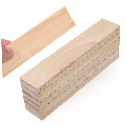 LOLIPPYY 12 Stück Teiliges Rechteckige Holzplatten aus Natürlichem Kiefernholz Unbehandelt Leichte Holzbretter für Regale Vielseitig zum Basteln Malen und Dekorieren LOLIPPYY 12 Stück Teiliges Rechteckige Holzplatten aus Natürlichem Kiefernholz Unbehandelt Leichte Holzbretter für Regale Vielseitig zum Basteln Malen und Dekorieren von LOLIPPYY