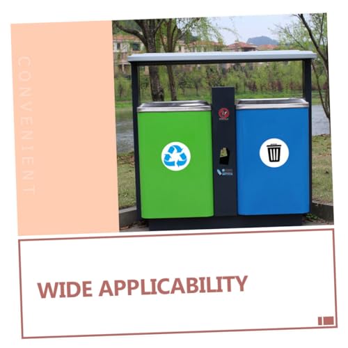 LOLIPPYY 12 Stück Teiliges Selbstklebendes Mülltonnen aufkleber Wasserdichtes Recycling symbol Pvc material für Abfalltrennung Geeignet für Müllbehälter Edelstahltonnen Fenster Kartons LOLIPPYY 12 Stück Teiliges Selbstklebendes Mülltonnen aufkleber Wasserdichtes Recycling symbol Pvc material für Abfalltrennung Geeignet für Müllbehälter Edelstahltonnen Fenster Kartons von LOLIPPYY