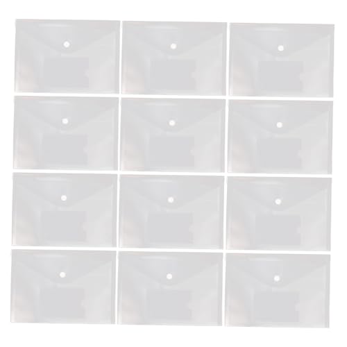 LOLIPPYY 12 Stück Teiliges Transparente Dokumentenorganizer mit Druckknopf Langlebige PP Sammelmappe mit Kartenfach Leichter Tragbarer Ordner für Büro Schule und Reisen LOLIPPYY 12 Stück Teiliges Transparente Dokumentenorganizer mit Druckknopf Langlebige PP Sammelmappe mit Kartenfach Leichter Tragbarer Ordner für Büro Schule und Reisen von LOLIPPYY