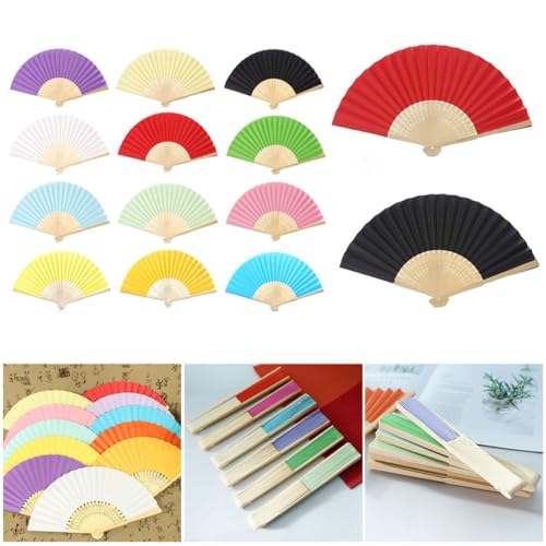 LOLIPPYY 12 Stück Weiße Faltfächer Blanko Chinesische Fächer für DIY Malen Basteln und Partys als Kreative Bastelideen LOLIPPYY 12 Stück Weiße Faltfächer Blanko Chinesische Fächer für DIY Malen Basteln und Partys als Kreative Bastelideen von LOLIPPYY