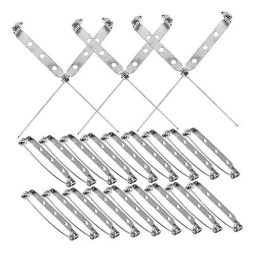 LOLIPPYY 120 Stück Teiliges DIY Schmuck Bastelset Metall Sicherheitsbroschen mit Löchern zum Anstecken und Verzieren Robuste Anstecknadeln für Kleidung Hüte Handwerk und Schmuckherstellung LOLIPPYY 120 Stück Teiliges DIY Schmuck Bastelset Metall Sicherheitsbroschen mit Löchern zum Anstecken und Verzieren Robuste Anstecknadeln für Kleidung Hüte Handwerk und Schmuckherstellung von LOLIPPYY