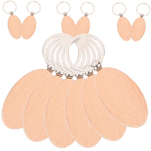 LOLIPPYY 12Stücke Holz Schlüsselanhänger Rohlinge Leere Schlüssel Tags für DIY Personalisierbare Holzschlüsselringe zum Bemalen und Gravieren für Kreative Projekte LOLIPPYY 12Stücke Holz Schlüsselanhänger Rohlinge Leere Schlüssel Tags für DIY Personalisierbare Holzschlüsselringe zum Bemalen und Gravieren für Kreative Projekte von LOLIPPYY