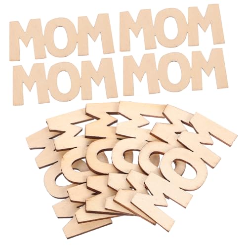 LOLIPPYY 15 Stück Holzhandwerk Verzierungen Mama Zeichen Füllstoffe Papier wandverkleidung wand polsterung mutertagsgeschenke Mama-Ausschnitte aus Holz Mama-Slice-Masse hölzern LOLIPPYY 15 Stück Holzhandwerk Verzierungen Mama Zeichen Füllstoffe Papier wandverkleidung wand polsterung mutertagsgeschenke Mama-Ausschnitte aus Holz Mama-Slice-Masse hölzern von LOLIPPYY