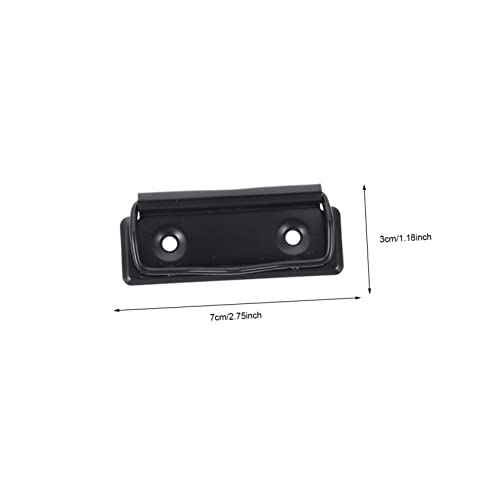 LOLIPPYY 15 Stück Teiliges Metall Klemmbrett Clips Multifunktionale Dokumentenhalter für Büro und Schule Langlebige Leichte Metallklammern für Menüfixierung von LOLIPPYY