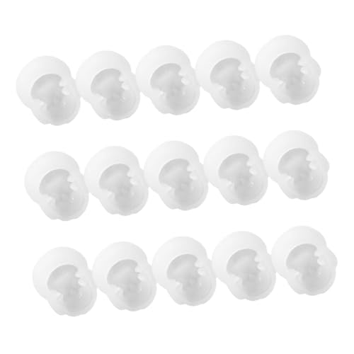 LOLIPPYY 15 Stück Teiliges Silikon-schädelkopf-formset für Halloween Resin Casting Schmuckherstellung DIY Anhänger Gießform Kompatibel mit Epoxidharz und Harz für Kreative Schmuckprojekte LOLIPPYY 15 Stück Teiliges Silikon-schädelkopf-formset für Halloween Resin Casting Schmuckherstellung DIY Anhänger Gießform Kompatibel mit Epoxidharz und Harz für Kreative Schmuckprojekte von LOLIPPYY
