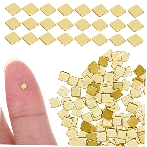LOLIPPYY 150 Stk. Vergoldete Kupfer Lötchips für Schmuck Löten Präzise Einfach zu Verwenden für Schmuckherstellung Reparatur und DIY Bastelprojekte LOLIPPYY 150 Stk. Vergoldete Kupfer Lötchips für Schmuck Löten Präzise Einfach zu Verwenden für Schmuckherstellung Reparatur und DIY Bastelprojekte von LOLIPPYY