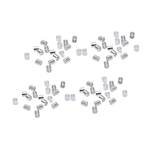 LOLIPPYY 1500 Stück Perlen für Schmuckhersteller schmuckherstellung schmuck machen schmuck basteln zubehör beads for jewellery making Schmuckzubehör Kupferperlen Quetschperlen Silver LOLIPPYY 1500 Stück Perlen für Schmuckhersteller schmuckherstellung schmuck machen schmuck basteln zubehör beads for jewellery making Schmuckzubehör Kupferperlen Quetschperlen Silver von LOLIPPYY