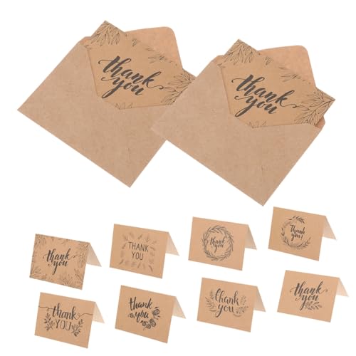LOLIPPYY 16 Sätze Teiliges Dankeskarten aus Kraftpapier Designs mit Blumenmotiv Klappkarten für Kleine Unternehmen Ausreichend Platz zum Beschreiben für Boutiquen Online Shops Bäckereien LOLIPPYY 16 Sätze Teiliges Dankeskarten aus Kraftpapier Designs mit Blumenmotiv Klappkarten für Kleine Unternehmen Ausreichend Platz zum Beschreiben für Boutiquen Online Shops Bäckereien von LOLIPPYY