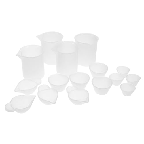 LOLIPPYY 16 Stk. Teiliges Silikon Epoxidharz Set mit Messbechern und Trennbechern Wiederverwendbar Praktisch für DIY Schmuckherstellung Basteln Mit Mini und Kleinen Dosierbechern für LOLIPPYY 16 Stk. Teiliges Silikon Epoxidharz Set mit Messbechern und Trennbechern Wiederverwendbar Praktisch für DIY Schmuckherstellung Basteln Mit Mini und Kleinen Dosierbechern für von LOLIPPYY
