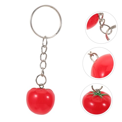 LOLIPPYY 16 Stück Kreativer Schlüsselanhänger Taschen-charm-accessoire Taschenanhänger Taschenreihe Realistischer Gemüse-schlüsselanhänger Harzmetall Rot LOLIPPYY 16 Stück Kreativer Schlüsselanhänger Taschen-charm-accessoire Taschenanhänger Taschenreihe Realistischer Gemüse-schlüsselanhänger Harzmetall Rot von LOLIPPYY