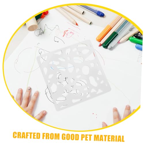 LOLIPPYY 16 Stück Teiliges Pet Schablonen mit Tierhautmustern Vielseitige Malschablonen für DIY Scrapbooking Tagebuch Grußkarten Wiederverwendbare Zeichenschablonen für Bastelprojekte LOLIPPYY 16 Stück Teiliges Pet Schablonen mit Tierhautmustern Vielseitige Malschablonen für DIY Scrapbooking Tagebuch Grußkarten Wiederverwendbare Zeichenschablonen für Bastelprojekte von LOLIPPYY