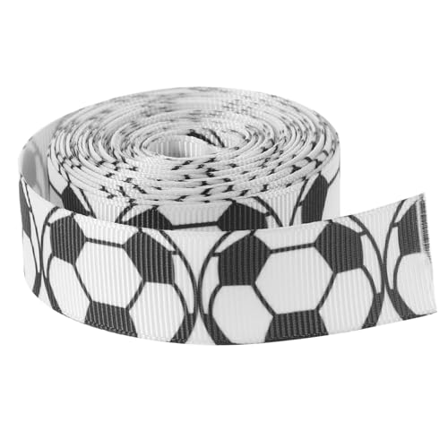 LOLIPPYY 1Rolle Fußball Geschenkband Dekorationsband Geschenkband für Heimdekoration Geschenkverpackung und Kunsthandwerk Vielseitig Einsetzbar LOLIPPYY 1Rolle Fußball Geschenkband Dekorationsband Geschenkband für Heimdekoration Geschenkverpackung und Kunsthandwerk Vielseitig Einsetzbar von LOLIPPYY