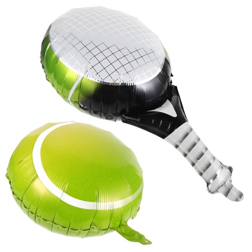 LOLIPPYY 1Satz Folienballons Sportliche Dekoration Für Geburtstagspartys Kreative Luftballons Für Tennis Fans Partyzubehör Für Sportevents LOLIPPYY 1Satz Folienballons Sportliche Dekoration Für Geburtstagspartys Kreative Luftballons Für Tennis Fans Partyzubehör Für Sportevents von LOLIPPYY