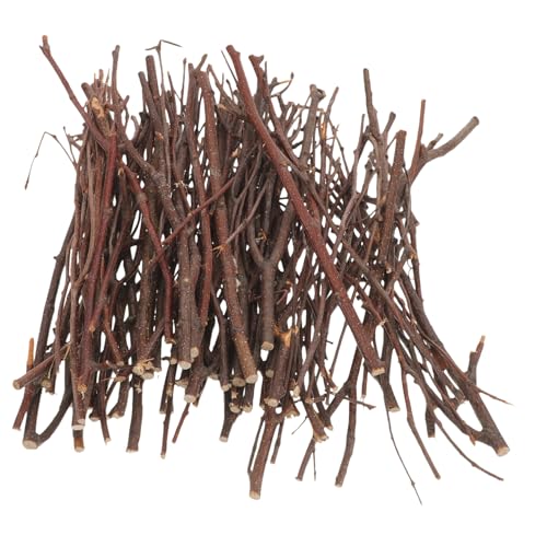 LOLIPPYY 1Satz Holzstäbchen für Bastelprojekte Lange Holzzweige Tiefbraun für DIY Dekoration Modellbau und Holzspielzeug für Festlichkeiten und Heimdekoration LOLIPPYY 1Satz Holzstäbchen für Bastelprojekte Lange Holzzweige Tiefbraun für DIY Dekoration Modellbau und Holzspielzeug für Festlichkeiten und Heimdekoration von LOLIPPYY