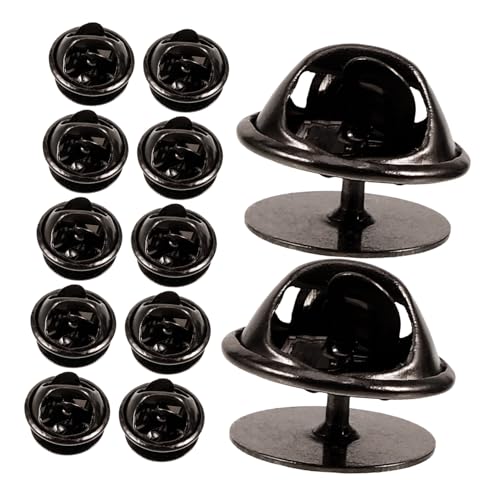 LOLIPPYY 1Satz Pin Rückseiten für Anstecknadeln Clutch Verschlüsse für Schmuckherstellung DIY Bastelprojekte für Krawattennadeln und Abzeichen LOLIPPYY 1Satz Pin Rückseiten für Anstecknadeln Clutch Verschlüsse für Schmuckherstellung DIY Bastelprojekte für Krawattennadeln und Abzeichen von LOLIPPYY