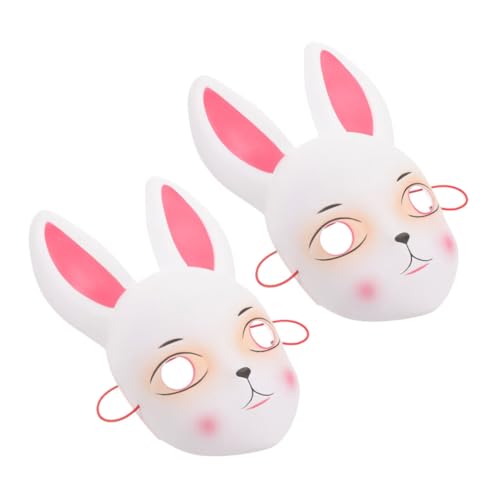 LOLIPPYY 2 PC Bunny Maske Masquerade Kaninchenmaske Süße Lange Ohrhörigkeit Maske Für Kinder Mädchen Geburtstagsfeier Ostern Halloween Kostümzubehör LOLIPPYY 2 PC Bunny Maske Masquerade Kaninchenmaske Süße Lange Ohrhörigkeit Maske Für Kinder Mädchen Geburtstagsfeier Ostern Halloween Kostümzubehör von LOLIPPYY