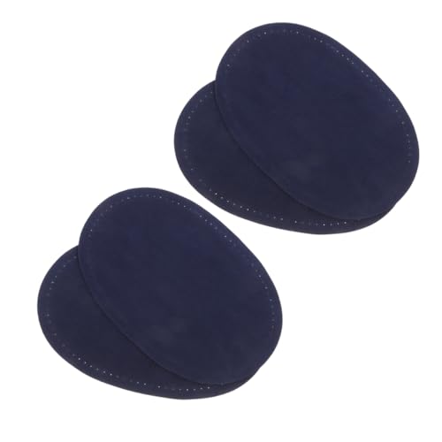LOLIPPYY 2 Paar Aufnäher für Jacken Armpatch Flicken für Hosen Jeans-Patches Pullover-Ellbogenflicken für Männer Kleiderflicken für Löcher Blazer Patch Ellbogen-Knie-Patches Blue von LOLIPPYY