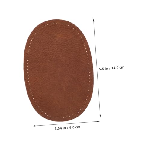 LOLIPPYY 2 Paare Ovale Pu leder Ellbogenflicken zum Aufnähen Langlebige Ärmel patches für Pullover Jacken Hemden Einfache DIY Reparatur Bequemer Schutz Braun Vielseitig für LOLIPPYY 2 Paare Ovale Pu leder Ellbogenflicken zum Aufnähen Langlebige Ärmel patches für Pullover Jacken Hemden Einfache DIY Reparatur Bequemer Schutz Braun Vielseitig für von LOLIPPYY
