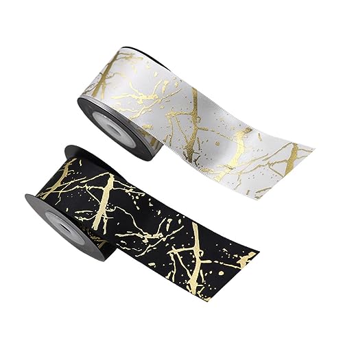 LOLIPPYY 2 Rollen Bronzefarbenes Polyester Geschenkband Breit Hochwertiges Geschenkverpackungsband für Blumen DIY Schleifen Dekoration Geburtstagsgeschenke LOLIPPYY 2 Rollen Bronzefarbenes Polyester Geschenkband Breit Hochwertiges Geschenkverpackungsband für Blumen DIY Schleifen Dekoration Geburtstagsgeschenke von LOLIPPYY