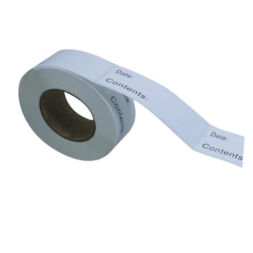 LOLIPPYY 2 Rollen Englische Aufkleber zum Datumsaufzeichnen Selbstklebende Umweltfreundliche Papieretiketten DIY Index Sticker für Küche Büro Basteln Leicht Haftend Beschriftbar Langlebig LOLIPPYY 2 Rollen Englische Aufkleber zum Datumsaufzeichnen Selbstklebende Umweltfreundliche Papieretiketten DIY Index Sticker für Küche Büro Basteln Leicht Haftend Beschriftbar Langlebig von LOLIPPYY