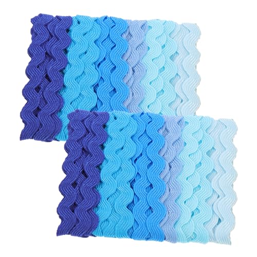LOLIPPYY 2 STÜCK Wellenband DIY Nähmaterial Farbige Wavy Trim Bänder für Kleidungsrand Verzierung Geschenkverpackung Bastelband für Kleidung Dekoration LOLIPPYY 2 STÜCK Wellenband DIY Nähmaterial Farbige Wavy Trim Bänder für Kleidungsrand Verzierung Geschenkverpackung Bastelband für Kleidung Dekoration von LOLIPPYY