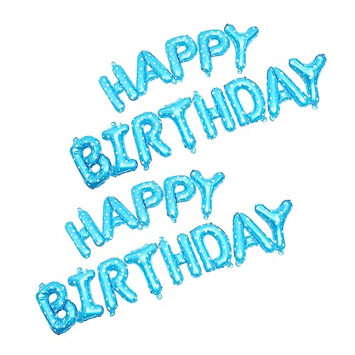 LOLIPPYY 2 Sätze Happy Birthday Folienballons Geburtstagsdeko für Jungen für Innen und Außendekoration Partyaccessoires für Festliche LOLIPPYY 2 Sätze Happy Birthday Folienballons Geburtstagsdeko für Jungen für Innen und Außendekoration Partyaccessoires für Festliche von LOLIPPYY