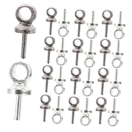 LOLIPPYY 2 Sätze Kleine Schraubenösen Pins für DIY Schmuckherstellung Reinem Kupfer Langlebig und Rostfrei für Anhänger und Kleine Dekorationen LOLIPPYY 2 Sätze Kleine Schraubenösen Pins für DIY Schmuckherstellung Reinem Kupfer Langlebig und Rostfrei für Anhänger und Kleine Dekorationen von LOLIPPYY