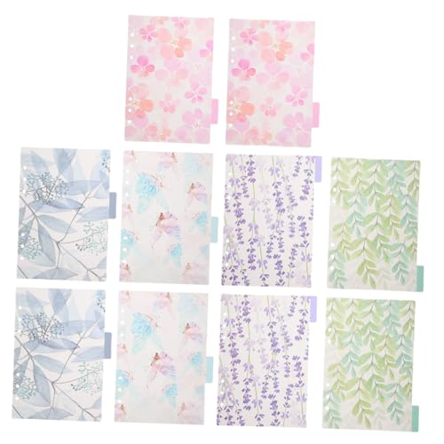 LOLIPPYY 2 Sätze PP Transparente Registerkarten Trennblätter Bunte Haushalts index trennstreifen für Ringordner Wiederverwendbare Organisationshilfen mit Farbigen Indexetiketten LOLIPPYY 2 Sätze PP Transparente Registerkarten Trennblätter Bunte Haushalts index trennstreifen für Ringordner Wiederverwendbare Organisationshilfen mit Farbigen Indexetiketten von LOLIPPYY