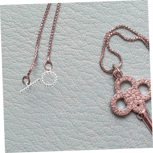 LOLIPPYY 2 Sätze Silber Schmuckverschluss Toggle Verschlüsse für Halskette und Armband Langlebige Handgefertigte Knebelverschlüsse Installieren für DIY Schmuckliebhaber von LOLIPPYY