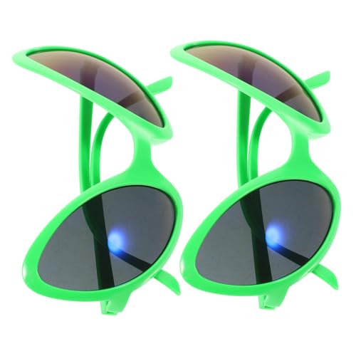 LOLIPPYY 2stücke Alien Sonnenbrille Lustige Kostümaccessoires Für Halloween Geburtstagsfeiern Und Alien-themenpartys Auffällige Brille Mit Buntem Rahmen Und Humorvollem Design LOLIPPYY 2stücke Alien Sonnenbrille Lustige Kostümaccessoires Für Halloween Geburtstagsfeiern Und Alien-themenpartys Auffällige Brille Mit Buntem Rahmen Und Humorvollem Design von LOLIPPYY