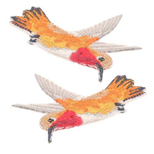 LOLIPPYY 2 Stück Bestickte Vogel Patches zum Aufbügeln Symmetrische Motive DIY Applikationen für Kleidung Schuhe Taschen Einfache Anbringung Dekorative Flicken für Jacken Shirts Hosen LOLIPPYY 2 Stück Bestickte Vogel Patches zum Aufbügeln Symmetrische Motive DIY Applikationen für Kleidung Schuhe Taschen Einfache Anbringung Dekorative Flicken für Jacken Shirts Hosen von LOLIPPYY