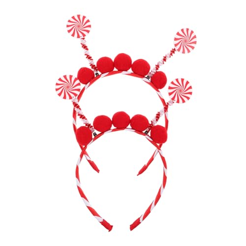 LOLIPPYY 2 Stück Candy Cane Haarreifen für Halloween Party Kopfschmuck Leichte Lollipop Haarbänder Festliche Karneval Accessoires für Kostüm und Feiertage LOLIPPYY 2 Stück Candy Cane Haarreifen für Halloween Party Kopfschmuck Leichte Lollipop Haarbänder Festliche Karneval Accessoires für Kostüm und Feiertage von LOLIPPYY