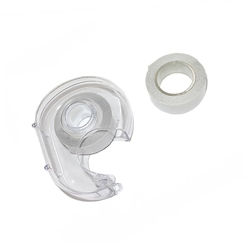 LOLIPPYY 2 Stück Doppelseitiges Klebeband für Kleidung Durchsichtiger Stoff Klebestreifen für Hautfreundlich Rutschfest für Hochzeitskleider und Partykleidung LOLIPPYY 2 Stück Doppelseitiges Klebeband für Kleidung Durchsichtiger Stoff Klebestreifen für Hautfreundlich Rutschfest für Hochzeitskleider und Partykleidung von LOLIPPYY