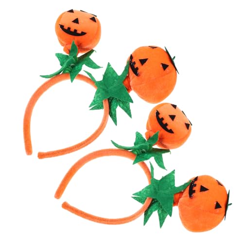 LOLIPPYY 2 Stück Halloween Kürbis Stirnband Einzigartiges Haarschmuck Accessoire für Damen und Buntes Vielseitiges Party Haarband für Halloween Kostüm und Cosplay Feiern LOLIPPYY 2 Stück Halloween Kürbis Stirnband Einzigartiges Haarschmuck Accessoire für Damen und Buntes Vielseitiges Party Haarband für Halloween Kostüm und Cosplay Feiern von LOLIPPYY