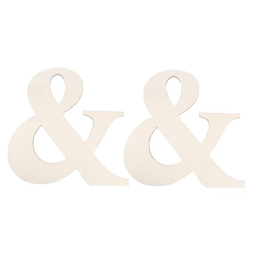 LOLIPPYY 2 Stück Holzbuchstaben Teilig Blanko DIY Holzornamente Natürliche Holzscheiben zum Bemalen Basteln Dekoration Kinderhandwerk LOLIPPYY 2 Stück Holzbuchstaben Teilig Blanko DIY Holzornamente Natürliche Holzscheiben zum Bemalen Basteln Dekoration Kinderhandwerk von LOLIPPYY